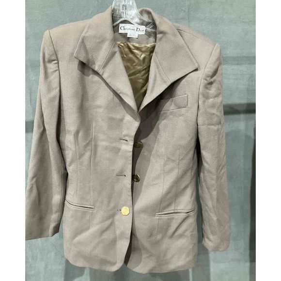 Christian Dior Suit+ Skirt Pink Mauve Set W/Certificate of Authenticity - Picture 7 of 11